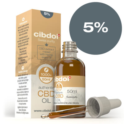 CBD Hemp Seed Oil 5% 50ml