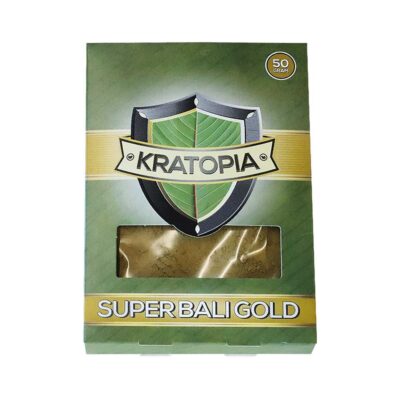 Kratopia Super Bali Gold Kratom – 50 gram