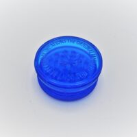 Plastic grinder 2 delig Blauw